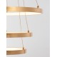Golden Leaf Aluminium & Acrylic AdjusTable LED 83 Watt 230 Volt 4980Lm 3000 IP20 L: 61 H: 150 cm 9501430