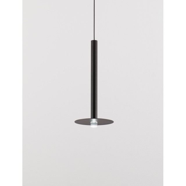 Black AluminumLED 6 Watt 220-240 Volt365Lm 3000K IP20D: 16.5 H: 150 cm Adjustable Height