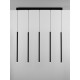 Black AluminumLED 27 Watt 220-240 Volt1301Lm 3000K IP20L: 110 H: 150 cm Adjustable Height