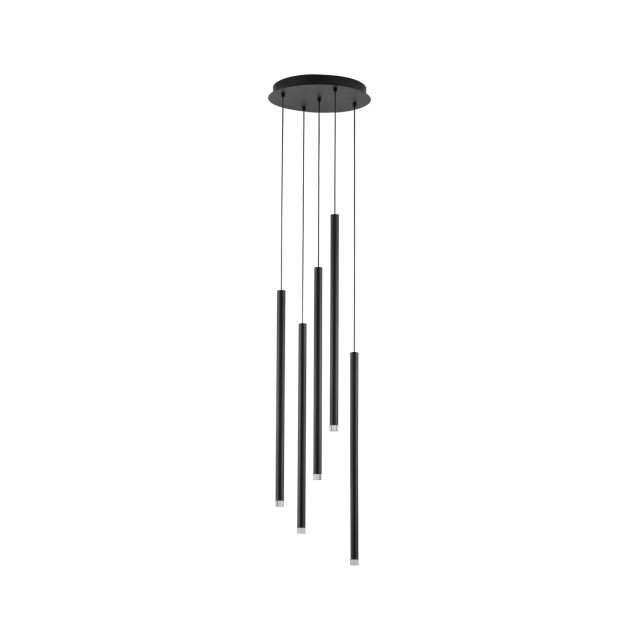 Black AluminumLED 27 Watt 220-240 Volt1312Lm 3000K IP20D: 35.5 H: 150 cm Adjustable height