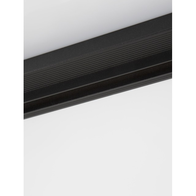 Sandy Black Aluminium Trimless Recessed Mounted Magnetic Profile Max Power 300Watt L: 200 W: 5.4 H: 4.1 cm Cut Out: 2.35 cm