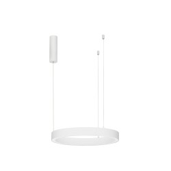 Triac Dimmable Sandy White Aluminium & AcrylicLED 40 Watt 230 Volt2153Lm 3000K IP20D: 60 H: 200 cm Adjustable Height
