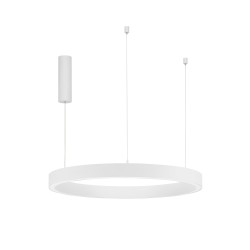 Triac Dimmable Sandy White Aluminium & Acrylic LED 50 Watt 230 Volt 2968Lm 3000K IP20 D: 80 H: 200 cm Adjustable Height