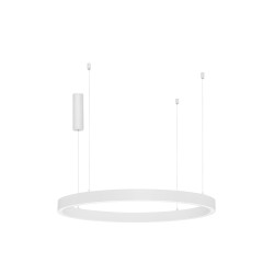 Triac Dimmable Sandy White Aluminium& AcrylicLED 60 Watt 230 Volt3389Lm 3000K IP20 D: 100 H: 200 cm Adjustable Height