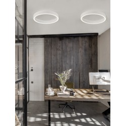 Triac Dimmable Sandy White Aluminium& AcrylicLED 40 Watt 230 Volt2153 Lm 3000K IP20D: 60 W: 4 H: 6.5 cm