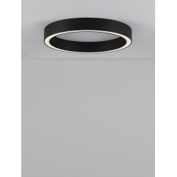 Triac Dimmable Sandy Black Aluminium& AcrylicLED 40 Watt 230 Volt2153 Lm 3000K IP20D: 60 W: 4 H: 6.5 cm