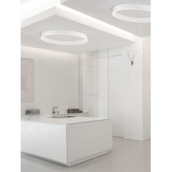 Triac Dimmable Sandy White Aluminium& AcrylicLED 60 Watt 230 Volt3389 Lm 3000K IP20D: 100 W: 4 H: 6.5 cm