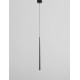 Sandy Black Aluminium & Acrylic LED 1x3 Watt 230 Volt 180Lm 3000 IP20 D: 8 H1: 51 H2: 230 cm 9601001