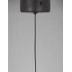 Sandy Black Aluminium & Acrylic LED 1x3 Watt 230 Volt 180Lm 3000 IP20 D: 8 H1: 51 H2: 230 cm 9601001