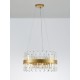 Κρεμαστό Φωτιστικό Οροφής Χρυσό Crown 9695218 Nova Luce 48 pcs