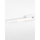 Sandy White Aluminium & Acrylic LED 31 Watt 220-240 Volt 2077Lm 3000K IP44 L: 96.5 W: 9 H: 10 cm