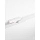 Sandy White Aluminium & Acrylic LED 31 Watt 220-240 Volt 2077Lm 3000K IP44 L: 96.5 W: 9 H: 10 cm