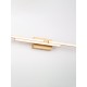 Gold Aluminium & Acrylic LED 31 Watt 220-240 Volt 2077Lm 3000K IP44 L: 96.5 W: 9 H: 10 cm