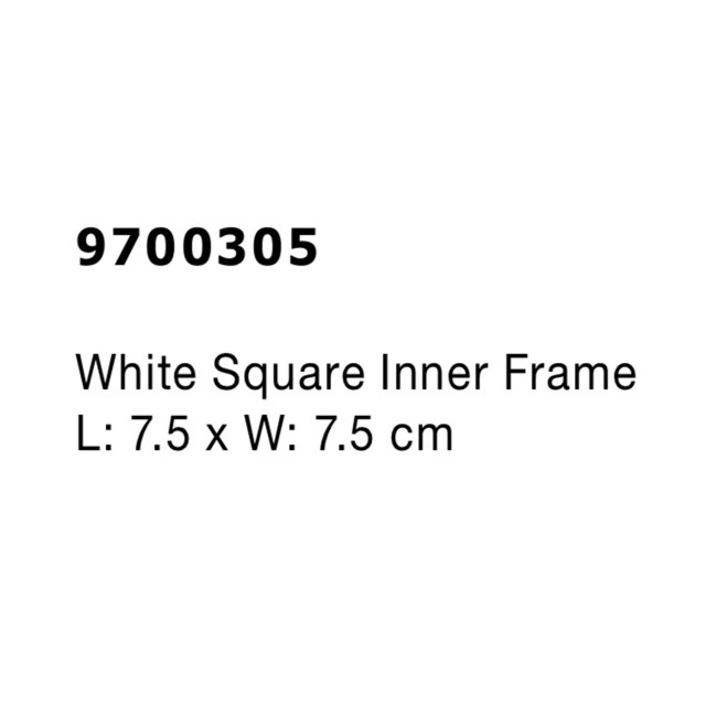 Τετράγωνο Εσωτερικό Frame για Σποτ MAGGY 9700305 Nova Luce