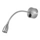 Chrome Aluminium AdjusTable Switch On/Off LED 3 Watt 190Lm 3000 IP20 D: 7 H: 30 cm 9701613
