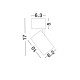 Sandy White Aluminium LED COB 10 Watt Cree 892Lm 3000K IP20 CRI 90 Adjustable Eaglerise Driver D: 6.3 H: 17 cm