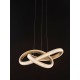 Brass Gold Aluminiun & Acrylic LED 42 Watt 230 Volt 3400Lm 3000K IP20 D: 75.5 H: 120 cm 9748155
