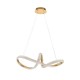Brass Gold Aluminiun & Acrylic LED 42 Watt 230 Volt 3400Lm 3000K IP20 D: 75.5 H: 120 cm 9748157