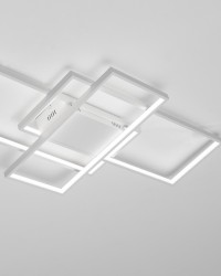 Φωτιστικό Οροφής Εσωτερικού Χώρου με LED Πλακέτα Αλουμινίου Λευκό Ματ Clea 9756721 Nova Luce