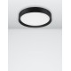 Sandy Black Aluminium Matt White Acrylic Diffuser LED 47 Watt 230 Volt 3525Lm 3000 IP20 D: 55 H: 8.5 cm 9818452