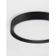 Sandy Black Aluminium Matt White Acrylic Diffuser LED 47 Watt 230 Volt 3525Lm 3000 IP20 D: 55 H: 8.5 cm 9818452