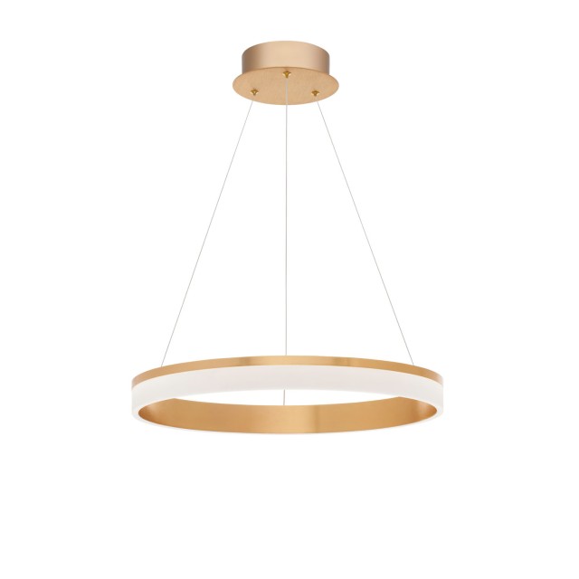 Bronze Aluminium & Acrylic LED 45 Watt 230 Volt 3375Lm 3000 IP20 60 D: 60 H: 150 cm 9818481