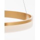 Bronze Aluminium & Acrylic LED 45 Watt 230 Volt 3375Lm 3000 IP20 60 D: 60 H: 150 cm 9818481