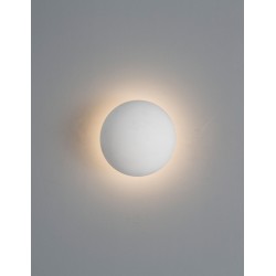 White Gypsum & White Alumimium LED 6 Watt 220-240 Volt 160Lm 3000 IP20 D: 11 W: 9.6 H: 7.5 cm 9831050