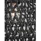 Black Paper Black Fabric Wire & Base LED LED E27 1x12 Watt 230 Volt IP20 Bulb Excluded D: 30.5 H1: 33 H2: 215 cm 9858713