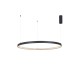 Dimmable Sandy Black Aluminium & Acrylic LED 60 Watt 230 Volt 4030Lm 3000 IP20 D: 110 H1: 4 H 2: 120 cm 9865110