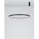 Dimmable Sandy Black Aluminium & Acrylic LED 60 Watt 230 Volt 4030Lm 3000 IP20 D: 110 H1: 4 H 2: 120 cm 9865110