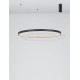 Dimmable Sandy Black Aluminium & Acrylic LED 60 Watt 230 Volt 4030Lm 3000 IP20 D: 110 H1: 4 H 2: 120 cm 9865110