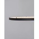 Dimmable Sandy Black Aluminium & Acrylic LED 60 Watt 230 Volt 4030Lm 3000 IP20 D: 110 H1: 4 H 2: 120 cm 9865110