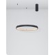 Dimmable Sandy Black Aluminium & Acrylic LED 37 Watt 230 Volt 2264Lm 3000 IP20 D: 60 H1: 4 H 2: 120 cm 9865160