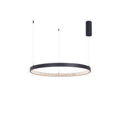 Dimmable Sandy Black Aluminium & Acrylic LED 50 Watt 230 Volt 2727Lm 3000 IP20 D: 80 H1: 4 H 2: 120 cm 9865180
