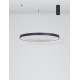 Dimmable Sandy Black Aluminium & Acrylic LED 50 Watt 230 Volt 2727Lm 3000 IP20 D: 80 H1: 4 H 2: 120 cm 9865180