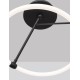Sandy Black Aluminium & Acrylic LED 21 Watt 230 Volt 1900Lm 3000 IP20 D: 38 W: 38 H: 37 cm 9892162