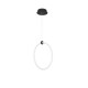 Sandy Black Aluminium & Acrylic LED 21 Watt 230 Volt 1900Lm 3000 IP20 D: 38 W: 19 H: 120 cm 9892164