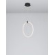 Sandy Black Aluminium & Acrylic LED 21 Watt 230 Volt 1900Lm 3000 IP20 D: 38 W: 19 H: 120 cm 9892164