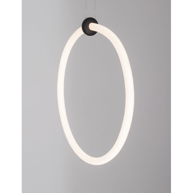 Sandy Black Aluminium & Acrylic LED 21 Watt 230 Volt 1900Lm 3000 IP20 D: 38 W: 19 H: 120 cm 9892164