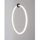 Sandy Black Aluminium & Acrylic LED 21 Watt 230 Volt 1900Lm 3000 IP20 D: 38 W: 19 H: 120 cm 9892164