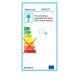 Clear Structured Glass & Brass Gold LED G9 5x5 Watt 230 Volt IP20 Bulb Excluded L: 113 W: 10 H: 180 cm 9960273