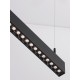 Γραμμικό Φωτιστικό LED Μαύρο ματ 9970100 Nova Luce