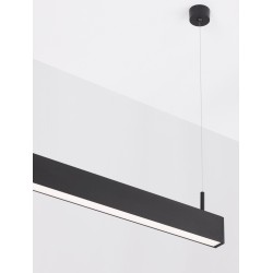 Γραμμικό Φωτιστικό LED Μαύρο ματ 9970101 Nona Luce 