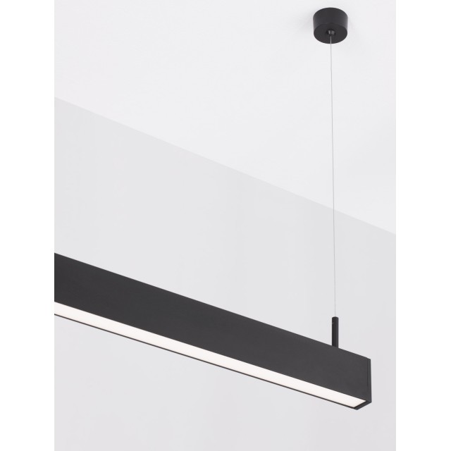 Γραμμικό Φωτιστικό LED Μαύρο ματ 9970101 Nona Luce 