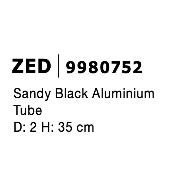 Sandy Black Aluminium