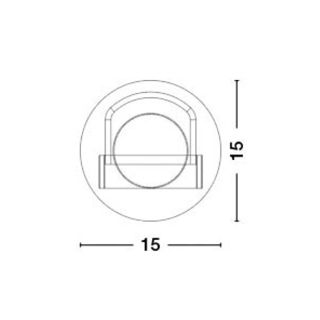 Απλίκα LED 6W 3000k Λευκό Polso 6161202 NOVA LUCE