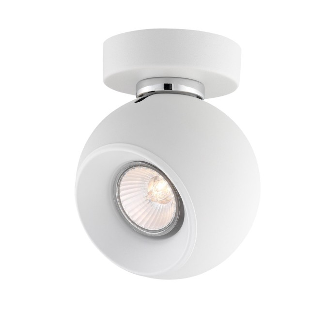 Σποτ Επίτοιχο GU10 Λευκό Tore 665001 Nova Luce