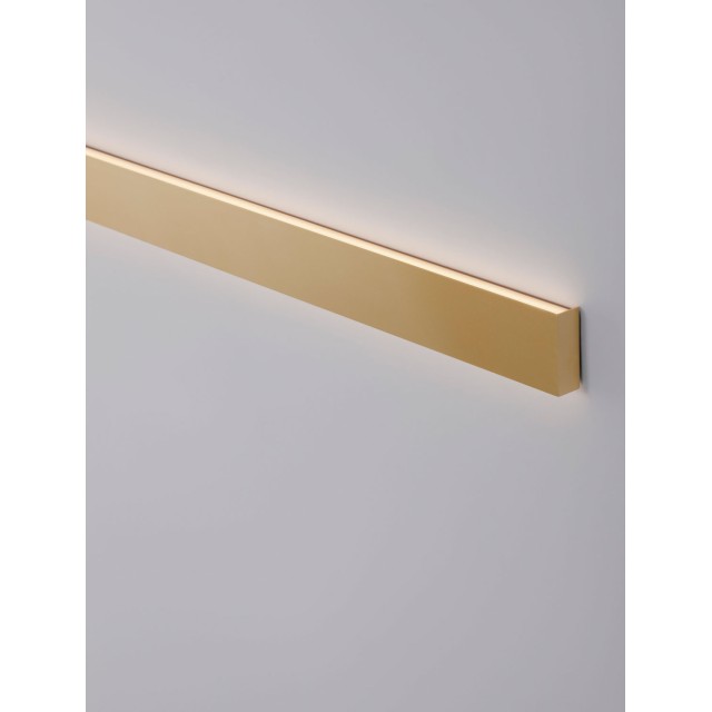 Φωτιστικό Απλίκα Εσωτερικού Χώρου με LED Πλακέτα Αλουμινίου Χρυσό Seline 9060912 Nova Luce