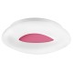 Pink Aluminium & Acrylic LED 38 Watt 230 Volt 2280Lm 3000 IP20 D: 45 H: 9.5 cm 9106242